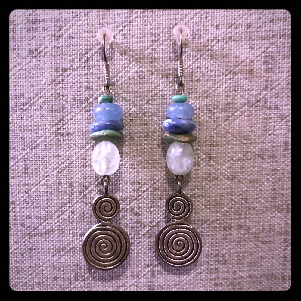 Beaded Drop Earrings